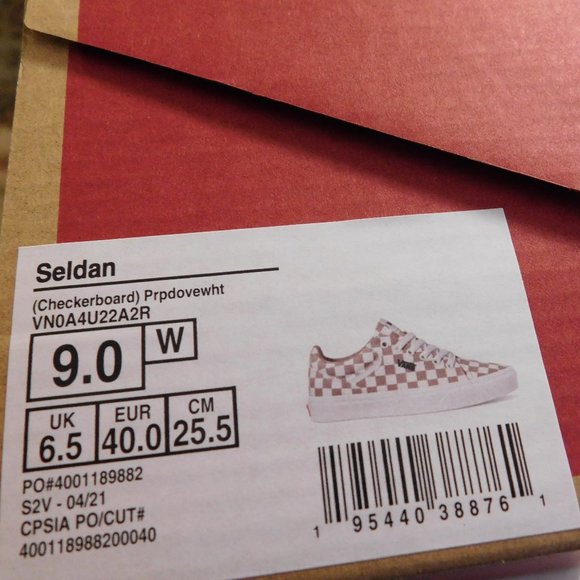 Vans Seldan Women's Shoes Size 9 New in Box - Picture 5 of 6